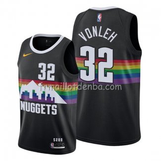 Maillot Denver Nuggets Noah Vonleh Ville 2019-20 Noir