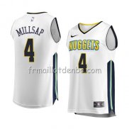 Maillot Denver Nuggets Paul Millsap Association 2017-18 Blanc