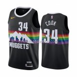 Maillot Denver Nuggets Tyler Cook Ville Noir