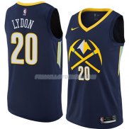 Maillot Denver Nuggets Tyler Lydon Ciudad 2018 Bleu