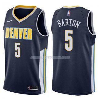 Maillot Denver Nuggets Will Barton Icon 2017-18 5 Azul