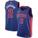 Maillot Detroit Pistons Cade Cunningham NO 2 Icon Bleu