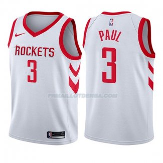 Maillot Basket Enfant Houston Rockets Chris Paul Association 2017-18 3 Blanc