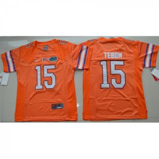 Enfants Maillot Basket NCAA Tim Tebow 15 Orange