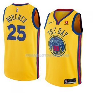 Maillot Golden State Warriors Fred VanVleet Ciudad 2018 Jaune