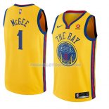 Maillot Golden State Warriors Javale Mcgee Ciudad 2018 Jaune