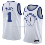 Maillot Golden State Warriors Javale Mcgee Hardwood Classic 2018 Blanc