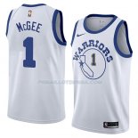 Maillot Golden State Warriors Javale Mcgee Hardwood Classic 2018 Blanc