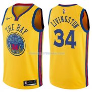 Maillot Golden State Warriors Shaun Livingston Chinese Heritage Ciudad 2017-18 34 Oroo