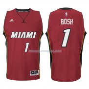 Maillot Basket Miami Heat Bosh 1 Rojo