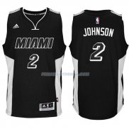 Maillot Basket Miami Heat Johnson Negro 2 Blanco