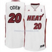 Maillot Basket Miami Heat Oden 20 Blanco