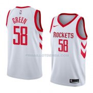 Maillot Houston Rockets Gerald Green Association 2018 Blanc