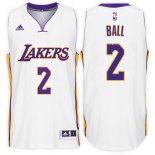 Maillot Basket Los Angeles Lakers Ball 2 Blanc