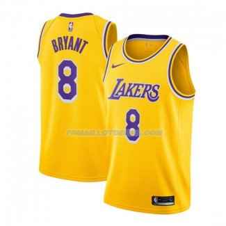 Maillot Los Angeles Lakers Kobe Bryant Nike Icon 8 2018-19 Jaune