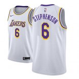 Maillot Los Angeles Lakers Lance Stephenson Association 2018-19 Blanc