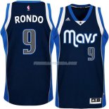 Maillot Basket Dallas Mavericks Rondo 9 Azul