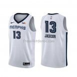 Maillot Memphis Grizzlies Jaren Jackson Association Blanc