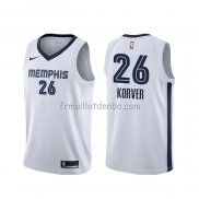 Maillot Memphis Grizzlies Kyle Korver Association Blanc