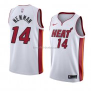 Maillot Miami Heat Malik Newman Association 2018 Blanc