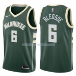 Maillot Basket Milwaukee Bucks Eric Bledsoe Icon 2017-18 6 Vert