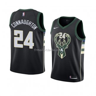 Maillot Milwaukee Bucks Pat Connaughton Statement 2018 Noir