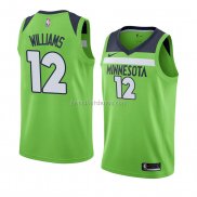 Maillot Minnesota Timberwolves C. J. Williams Statement 2018 Vert