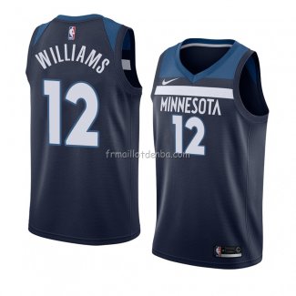 Maillot Minnesota Timberwolves C. J. Williams Icon 2018 Bleu