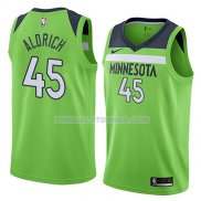 Maillot Minnesota Timberwolves Cole Aldrich Statement 2018 Vert