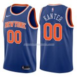 Maillot New York Knicks Enes Kanter Icon 2017-18 00 Azul