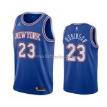 Maillot New York Knicks Mitchell Robinson Statement 2020-21 Bleu