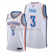 Maillot Oklahoma City Thunder Chris Paul Association Blanc2