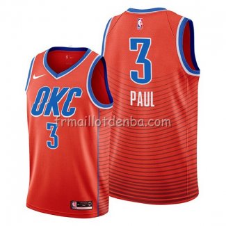 Maillot Oklahoma City Thunder Chris Paul Statement Orange