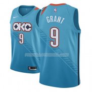 Maillot Oklahoma City Thunder Jerami Grant Ciudad 2018-19 Bleu