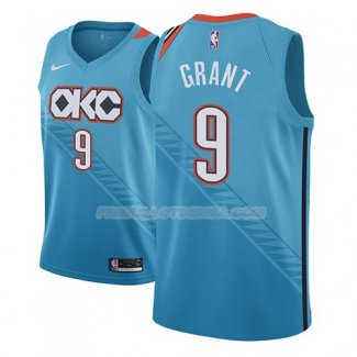 Maillot Oklahoma City Thunder Jerami Grant Ciudad 2018-19 Bleu