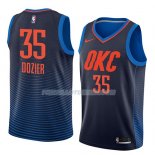 Maillot Oklahoma City Thunder Pj Dozier Statement 2018 Bleu