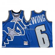 Maillot Orlando Magic Patrick Ewing Mitchell & Ness Big Face Bleu