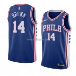 Maillot Philadelphia 76ers Anthony Marron Icon 2018 Bleu