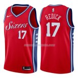 Maillot Philadelphia 76ers J.j. 2017-18 Rojoick Statehombret 2017-18 17 Rojo