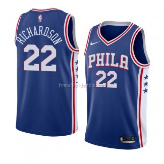 Maillot Philadelphia 76ers Malachi Richardson Icon 2018 Bleu