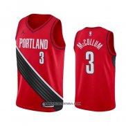 Maillot Portland Trail Blazers C.j. Mccollum Statement 2020-21 Rouge