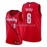 Maillot Portland Trail Blazers Jaylen Hoard Earned Rouge