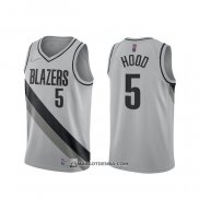 Maillot Portland Trail Blazers Rodney Hood Earned 2020-21 Gris