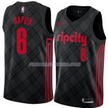 Maillot Portland Trail Blazers Shabazz Napier Ciudad 2018 Noir