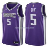 Maillot Sacramento Kings De'aaron Fox Icon 2017-18 5 Violeta