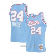 Maillot Sacramento Kings Reggie Theus Hardwood Classics 1985-86 Bleu