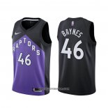 Maillot Tornto Raptors Aron Baynes Earned 2020-21 Noir Volet