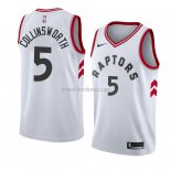 Maillot Toronto Raptors Kyle Collinsworth Association 2018 Blanc