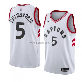 Maillot Toronto Raptors Kyle Collinsworth Association 2018 Blanc