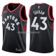 Maillot Toronto Raptors Pascal Siakam Statehombret 2017-18 43 Negro